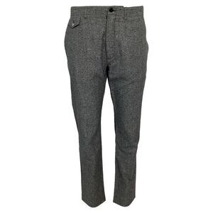 Louis Vuitton Straight0Leg Trousers in Grey Cotton